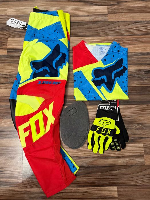 Strój FOX MX 180 Nirv Fluo (cross,quad,enduro,mtb,dh)
