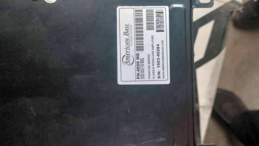 Усилитель American bass PH 4000