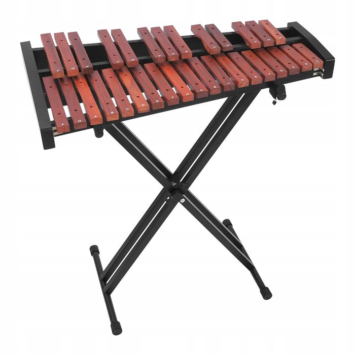 Drewniany VEVOR glockenspiel 32 nuty Z regulowanym