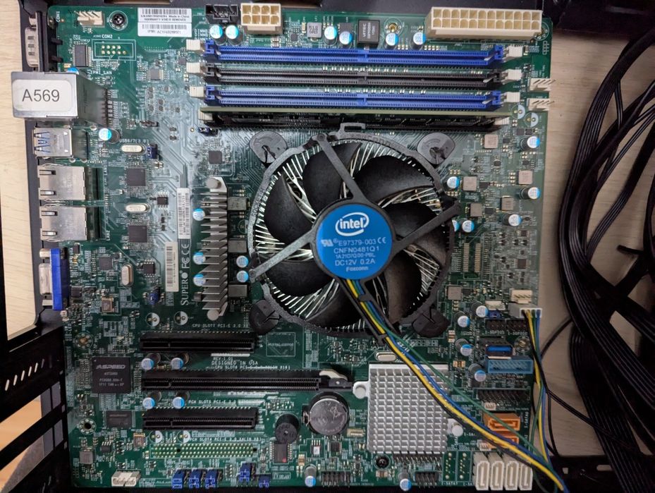 Supermicro X11SSL-F xeon e3-1230v6