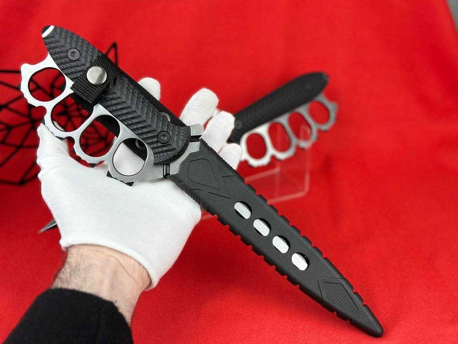 Тактичний ніж з захистом руки. Нож фклтанг