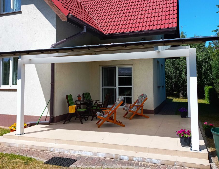 Zadaszenie 500/500 z drewna klejonego warstwowo