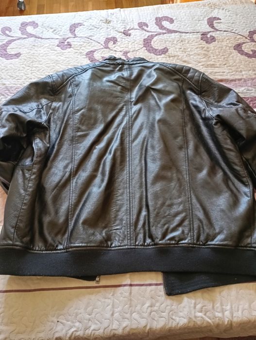 Jaqueta de couro