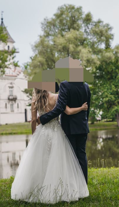 Piękna suknia ślubna XS Chassmi