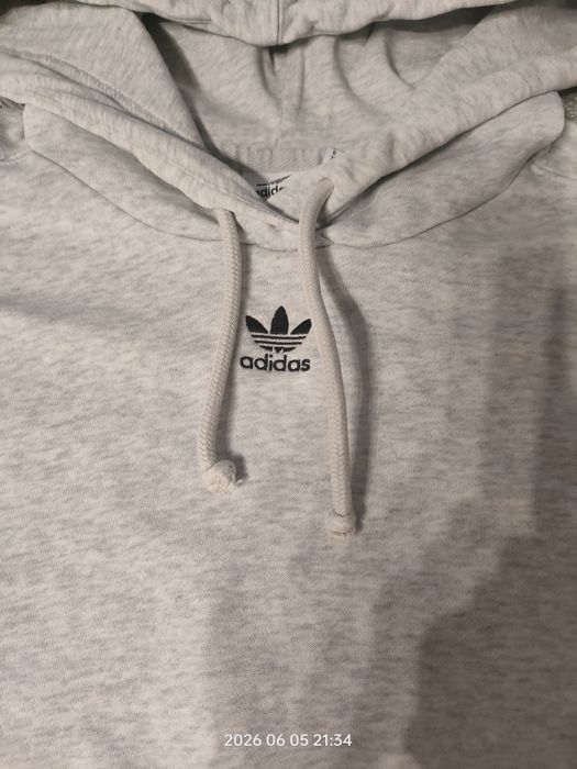 Bluza damska Adidas rozmiar 38 szara