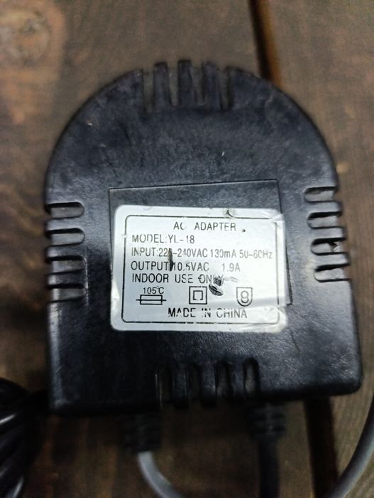 Блок питания информация что на фото