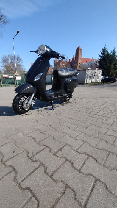 Części do skutera retro owiewki lagi lampa przedni błotnik instalacja