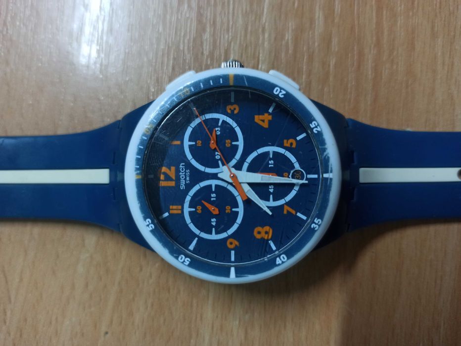 Swatch Chrono Swiss Made. Оригінал. Колекційний. Є нюанс.
