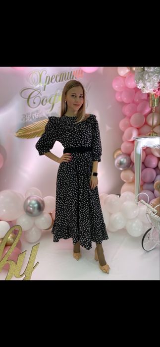 Святкова чорна сукня