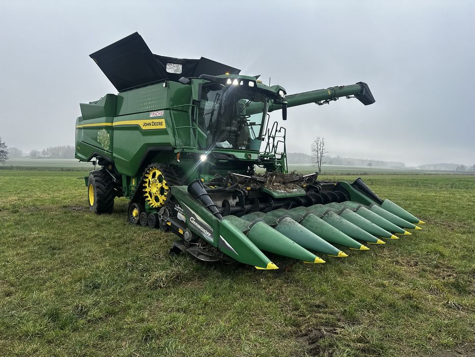 Koszenie Kukurydzy JD S7 900/ 4x4