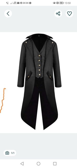 L. Halloween średniowieczne wiktoriańskie kostiumy dla mężczyzn, Steam