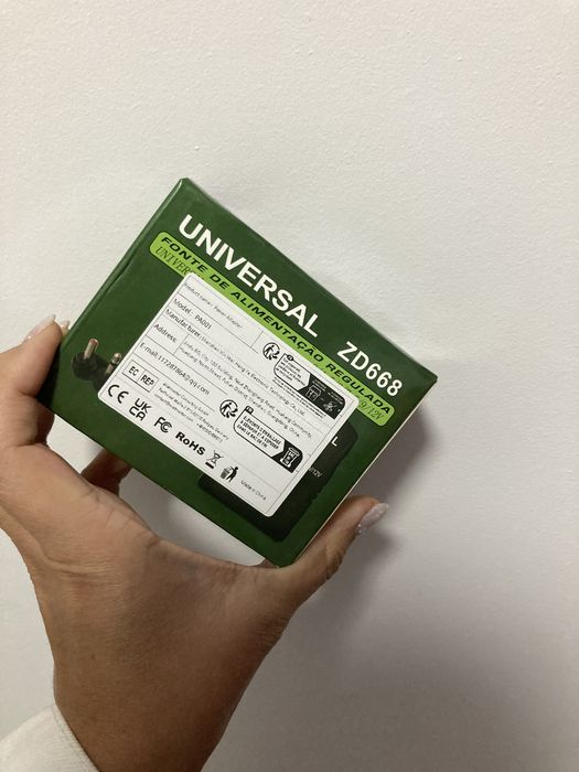 Transformador universal regulável (3V a 12V) *novo*
