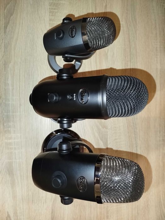 Мікрофон Blue HyperX M-Audio Shure Pyle Samson Sterling Audio Rode