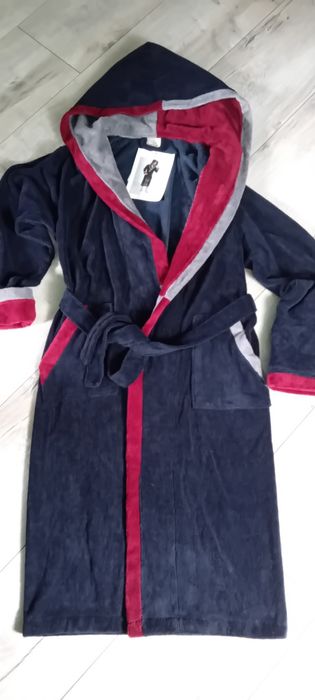Luksusowy Szlafrok męski  L/Xl. Nowy. Okazja.