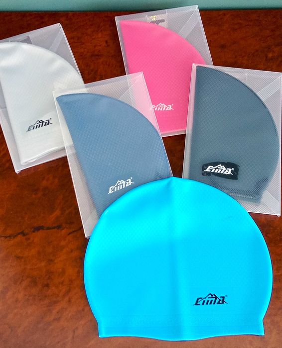 Шапочка для плавания силиконовая CIMA Волна, детская,взрослая