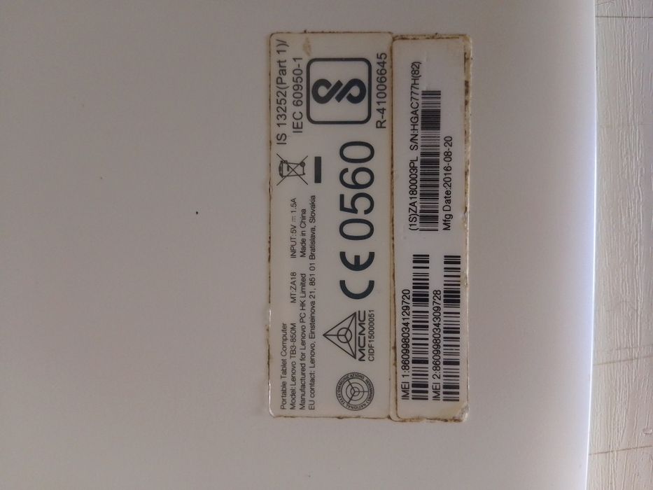 Tablet Lenovo TAB 3