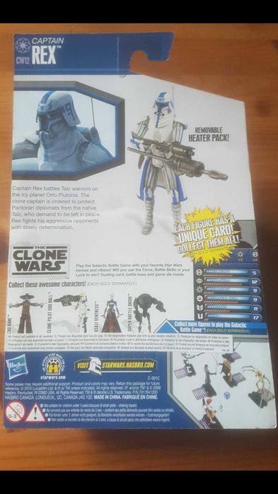 Star Wars The Clone Wars 3.75 (10cm) - CAPTAIN REX CW12 (Hasbro 2009)