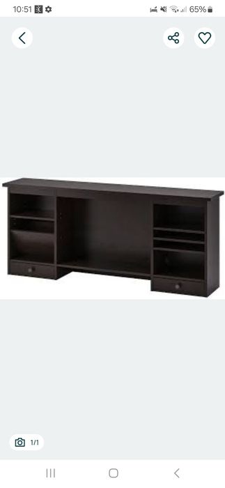 Nadstawka do Biurka Hemnes  Drewniane  ikea