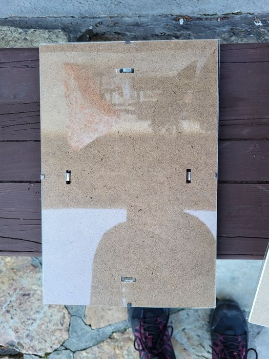 4 antyramy z plastikowym zabezpieczeniem