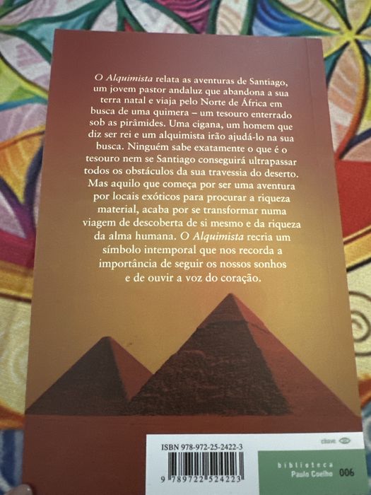 Livro O Alquimista