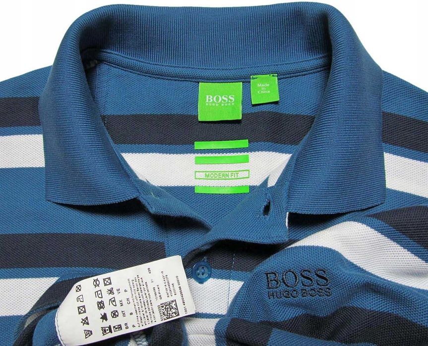 Hugo BOSS _ striped polo _ original _ koszulka _ S _ nowa