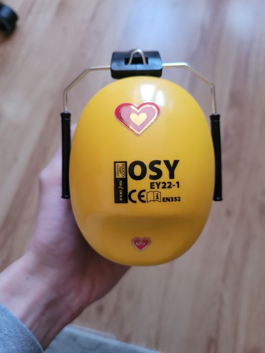 Nauszniki ochronne dla dzieci OSY EY22-1 z naklejkami