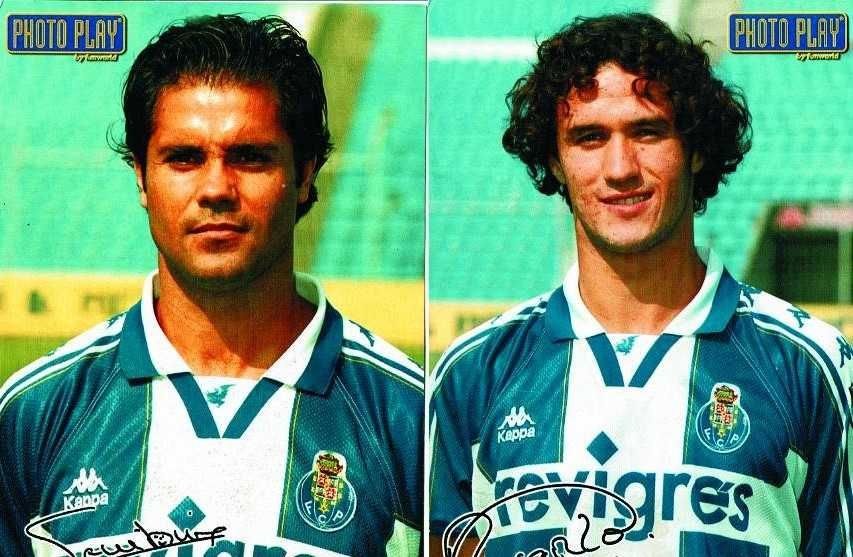 Futebol Clube do Porto - 19 postais dos jogadores 1999