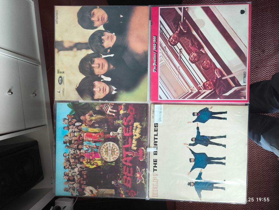 Discos vinil Beatles, Led Zeppelin, Wings, etc