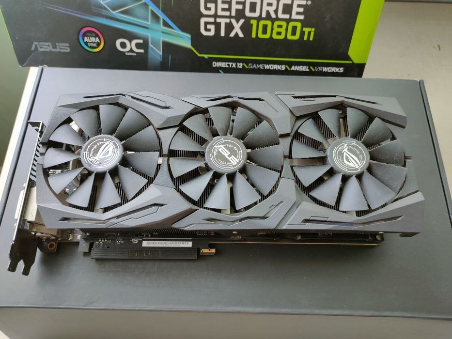 gtx 1080 ti asus rog - купити комплектуючі для ПК - Ціна на OLX.ua