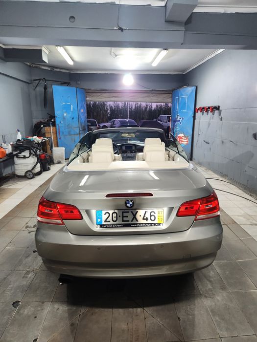 320i Cabrio automático em ótimo estado ful extras nacional Aceito reto
