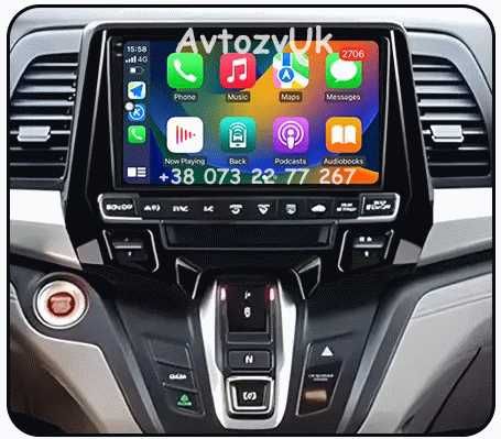 Магнитола CR-V Honda ODYSSEY ELYSION CRV RIDGELINE usb CarPlay Android