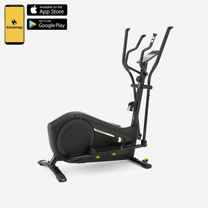 Bicicleta Elíptica Autoalimentada e Conectada Kinomap de Cardio