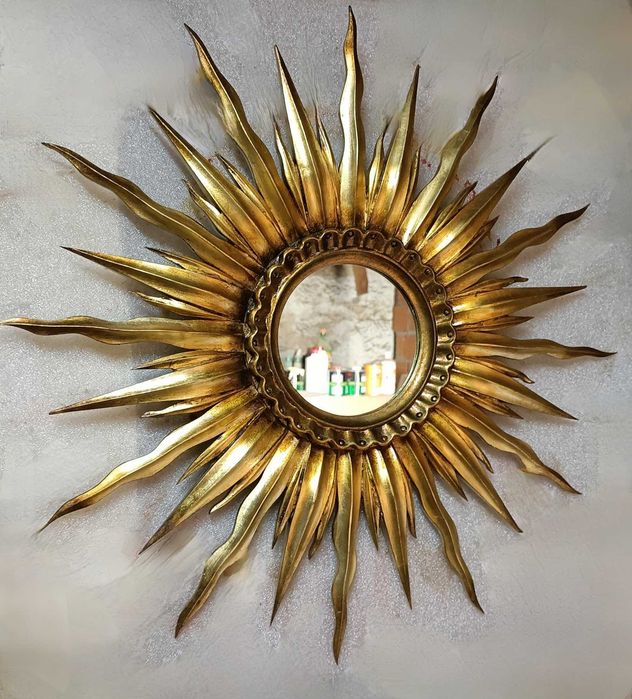 Espelho Sol Dourado