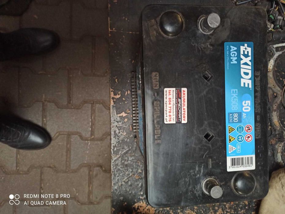 Akumulator żelowy 50Ah  800A