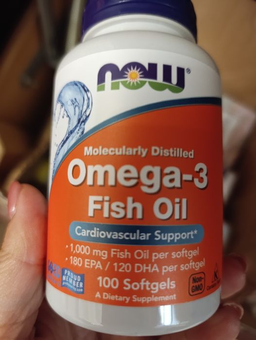 Омега 3 180/120  fish oil риб'ячий жир