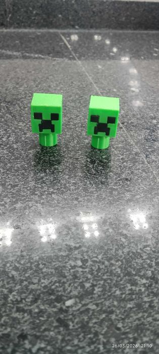 Tampas de Válvula "Creeper" Minecraft | Pipo para Bicicleta, Mota e Carro | Edição Especial