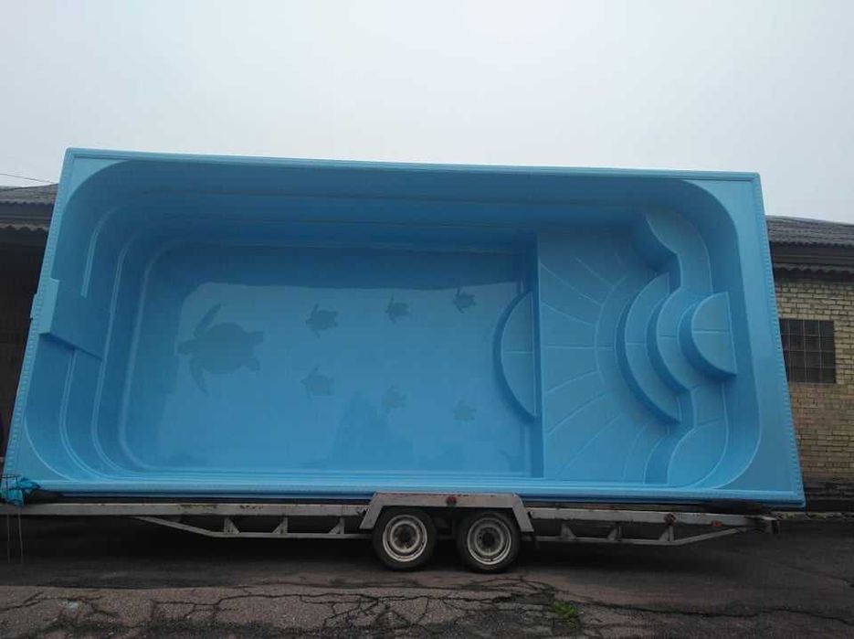 Надійні композитні басейни ≫ Великий вибір форм ≫ Монтаж Під Ключ