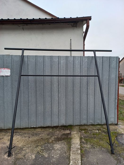 Trzepak z rury stalowej