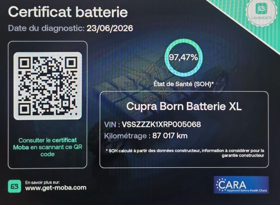 Cupra Born 77 kWh e-Boost