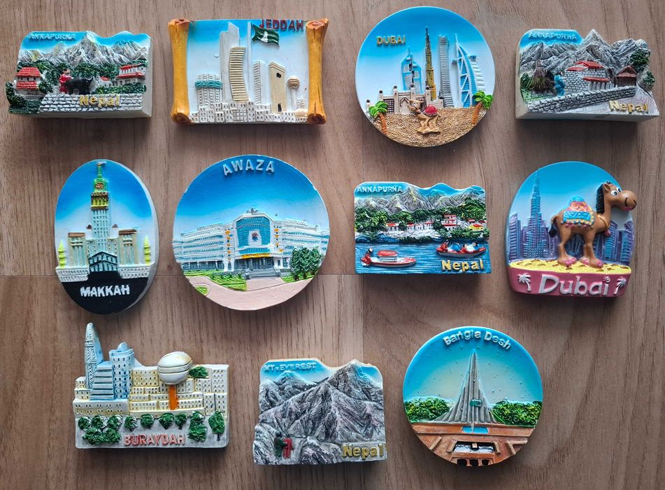 Magnes na lodówkę z podróży