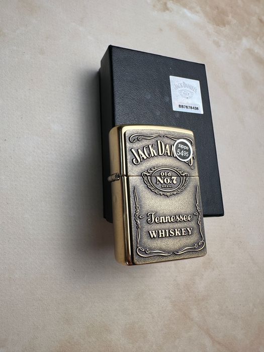 Новая зажигалка Zippo 254BJD.428 Jack Daniel's оригинал подарок: 2
