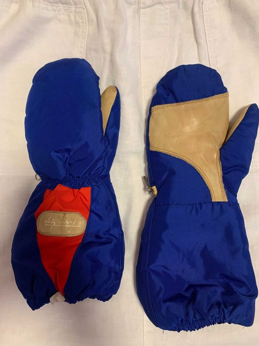 Зимние варежки краги на овчине.