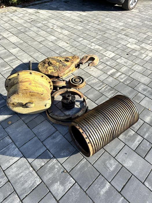 Elektrowciąg Balkancar Bułgar 8 ton części suwnica Zremb