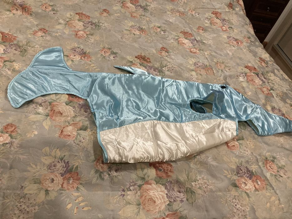 Fato de carnaval golfinho