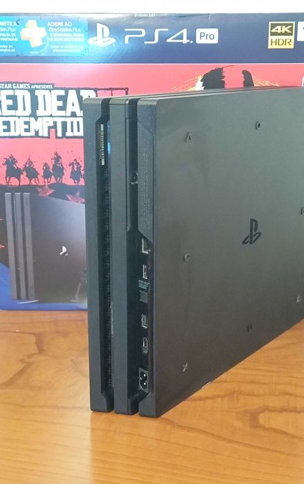 Playstation 4 Pro 1Tb - Red Dead Redemption 2 (Jogo incluído)