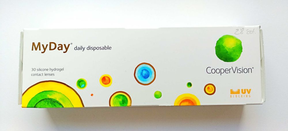 Soczewki jednodniowe My Day CooperVision -2.50 D, 10szt.