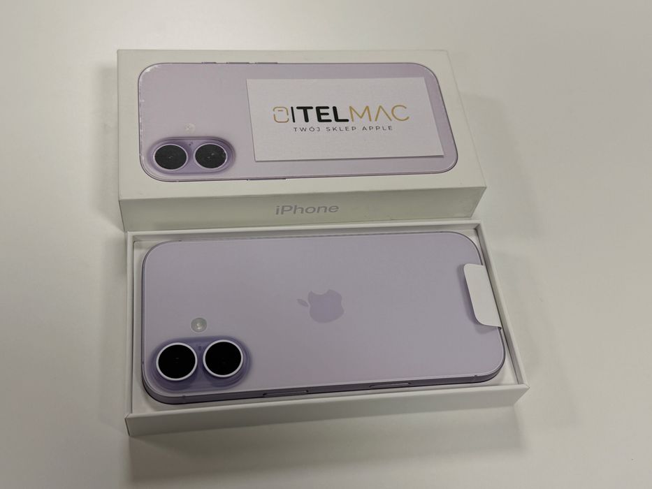 Apple iPhone 17 256 GB 5G SIM • Lawendowy • Gwarancja 0 CYKLI • Raty 0%
