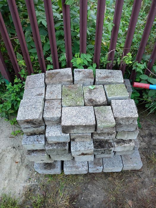 Kostka 8 cm 3 wymiary kolor biały szary antracyt