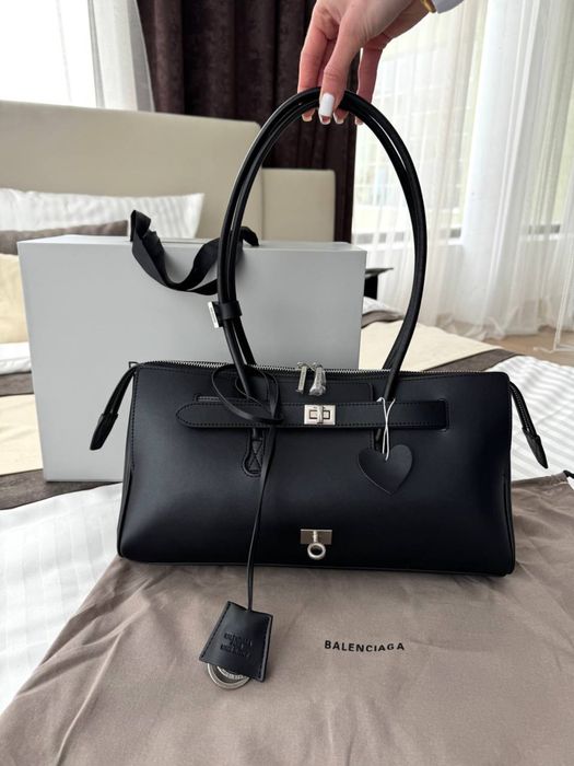 Torba Balenciaga Bel air black long