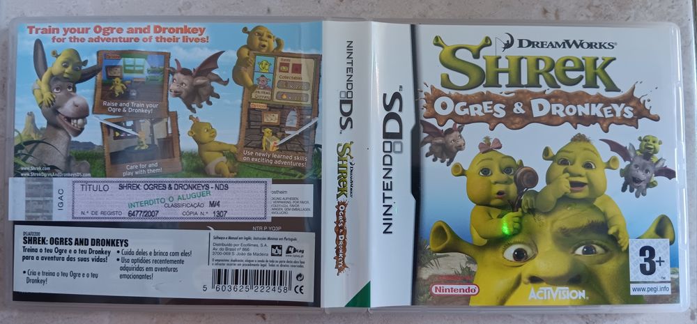 Shrek Ogres & Dronkeys Nintendo DS